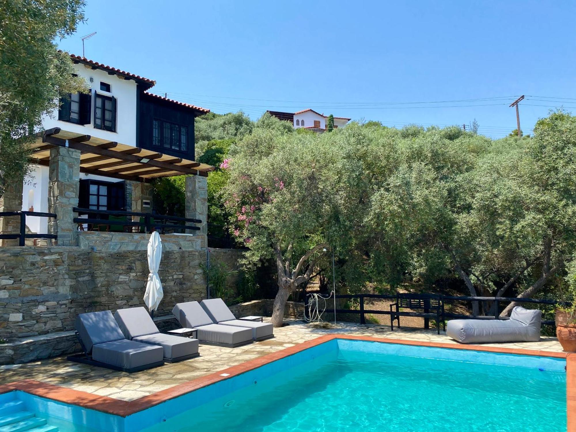 Villa Valia: Traditional Luxurious Residence Pyrgadikia Exterior photo